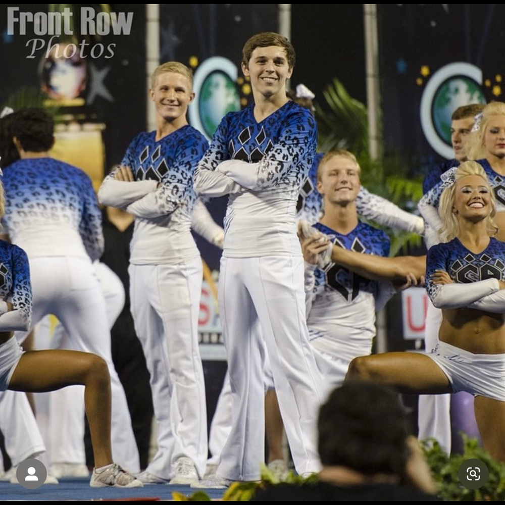 ICONIC Cheer Athletics Cheetahs Mens Cheer Uniform